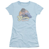 Juniors Sheer Cap Sleeve