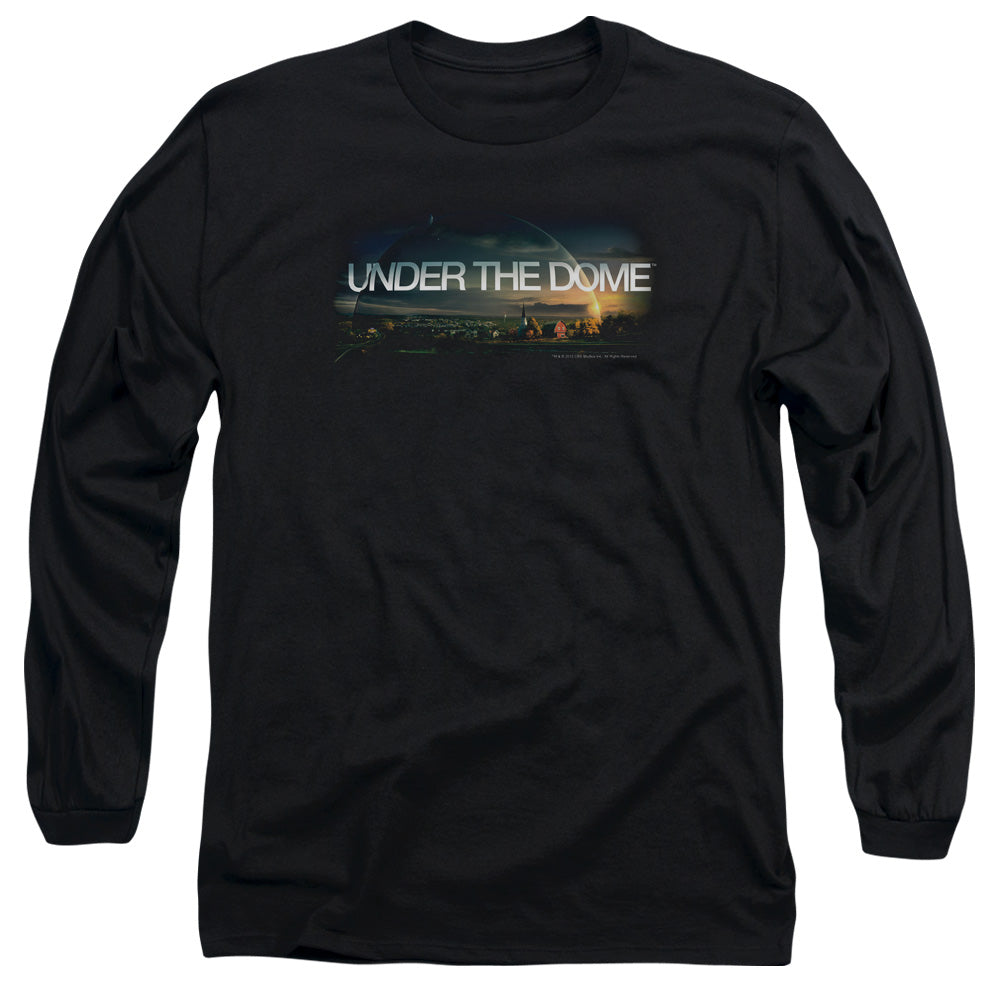 Under The Dome/dome Key Art-l/s Adult 18/1-black
