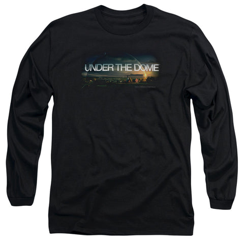 Under The Dome/dome Key Art-l/s Adult 18/1-black