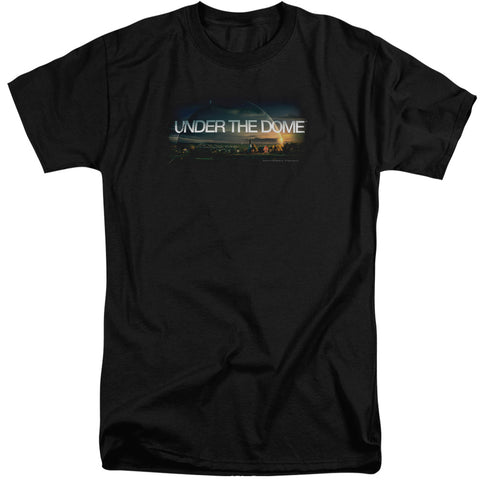 Under The Dome/dome Key Art-s/s Adult Tall-black