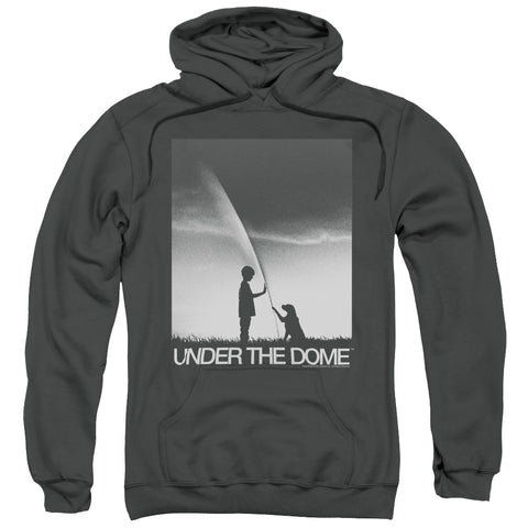 Under The Dome/i'm Speilburg-adult Pull-over Hoodie-charcoal