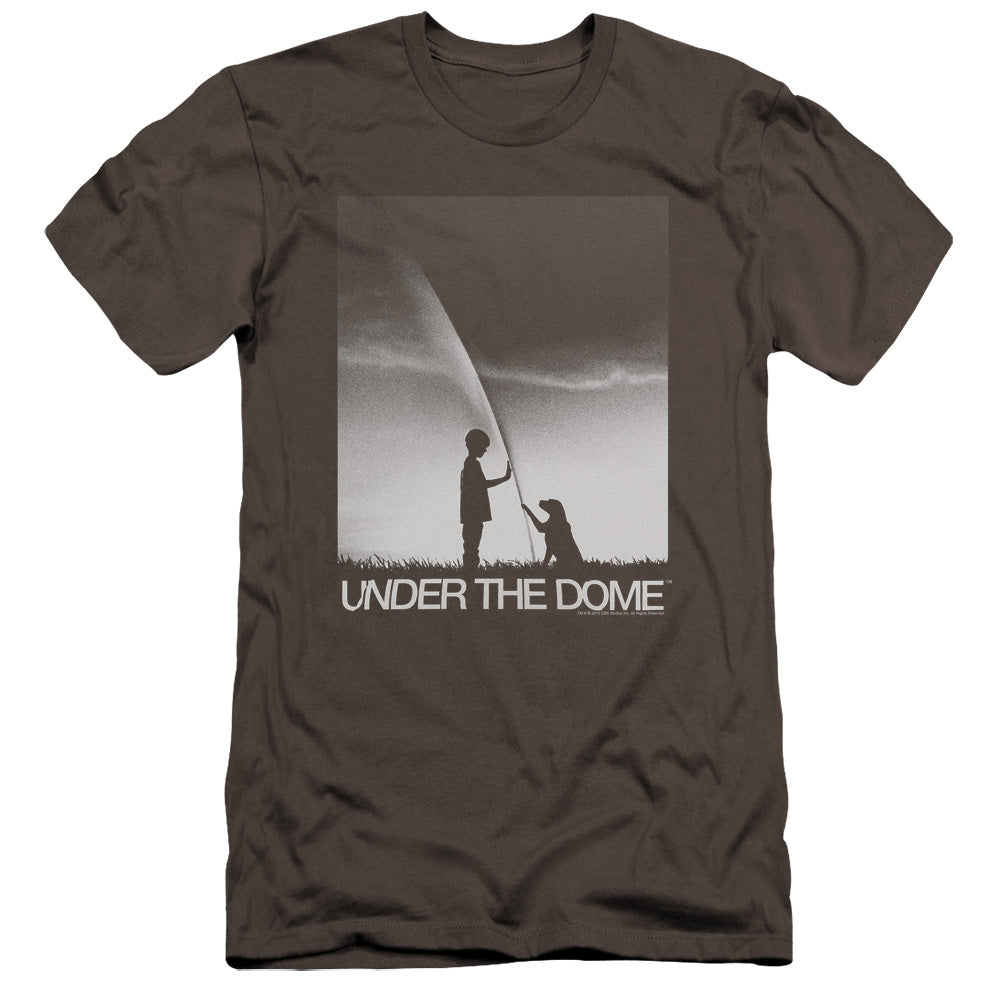 Under The Dome/im Speilburg-premuim Canvas Adult Slim Fit 30/1-charcoal