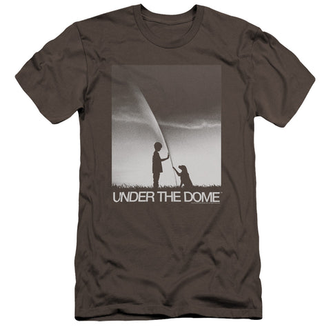 Under The Dome/im Speilburg-premuim Canvas Adult Slim Fit 30/1-charcoal