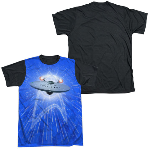 Star Trek/all Shes Got-s/s Adult White Front Black Back  -white