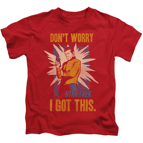 Star Trek/got This-s/s Juvenile 18/1-red