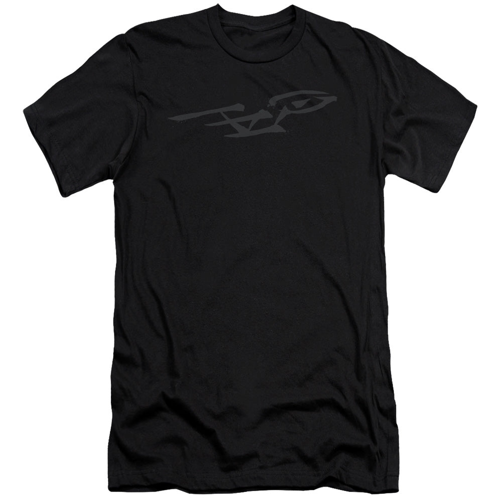Star Trek/bushwork Enterprise-s/s Adult 30/1-black