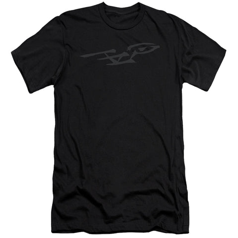 Star Trek/bushwork Enterprise-s/s Adult 30/1-black
