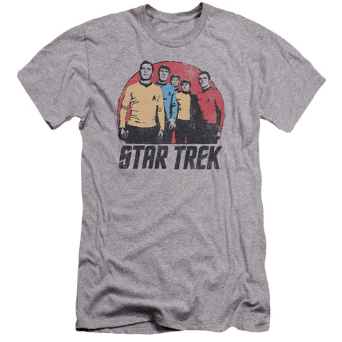 Star Trek/landing Party-premuim Canvas Adult Slim Fit 30/1-athletic Heather