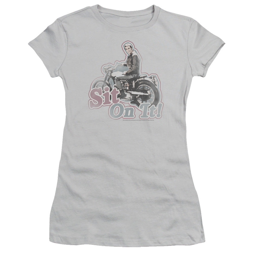 Juniors Sheer Cap Sleeve