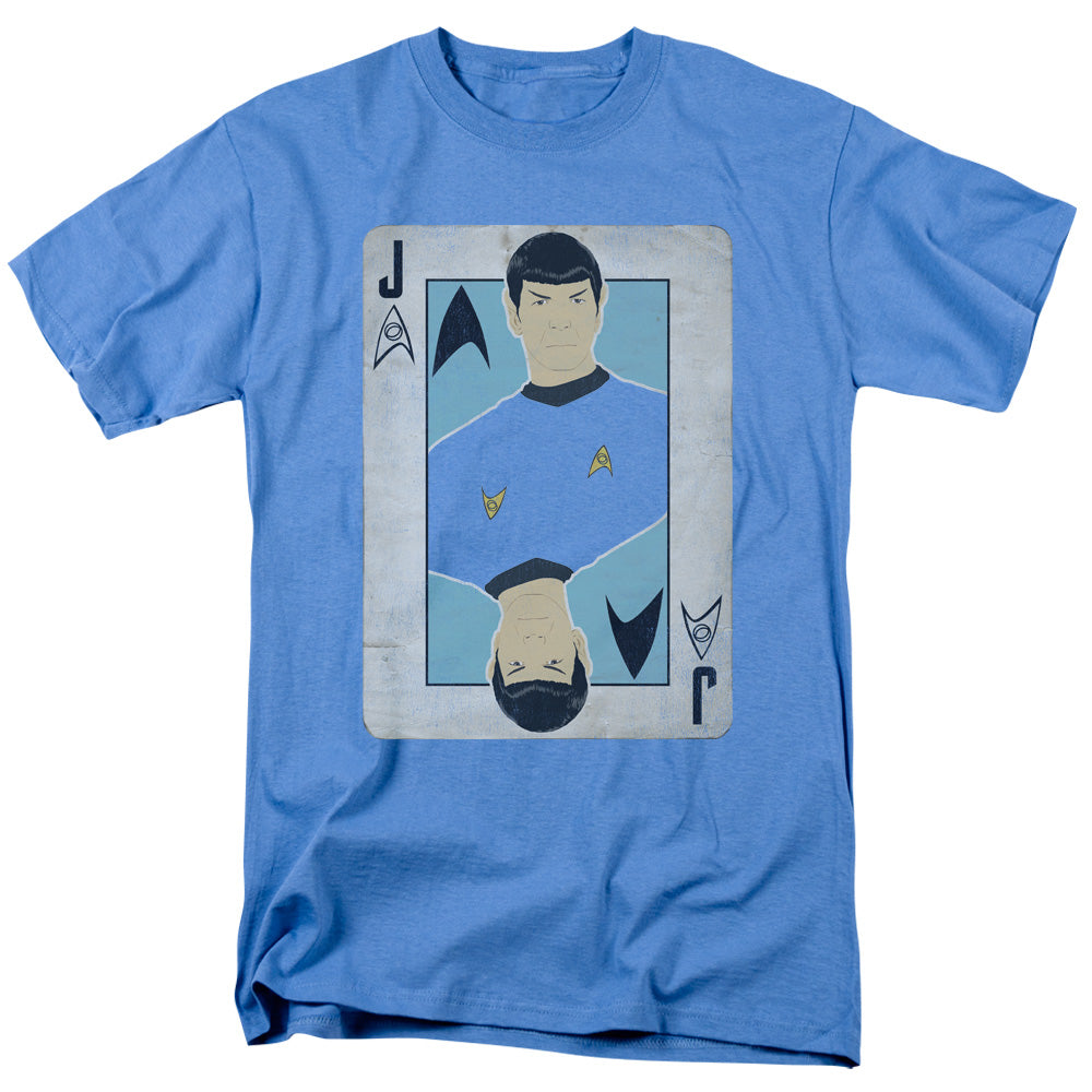 Star Trek/tos Jack-s/s Adult 18/1-carolina Blue