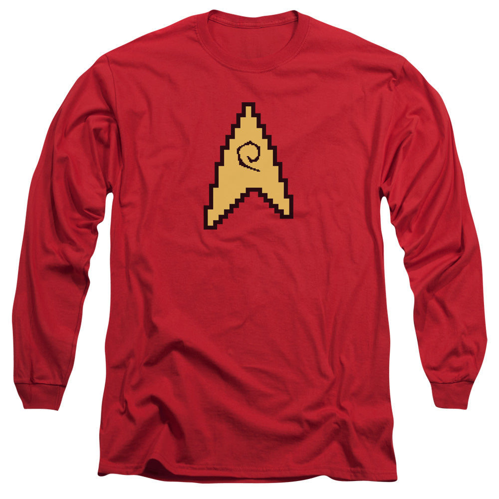 Star Trek/8 Bit Engineering-l/s Adult 18/1-red