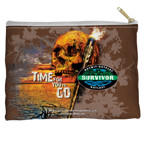 Cbs Tv - Survivor/time To Go - Accessory Pouch