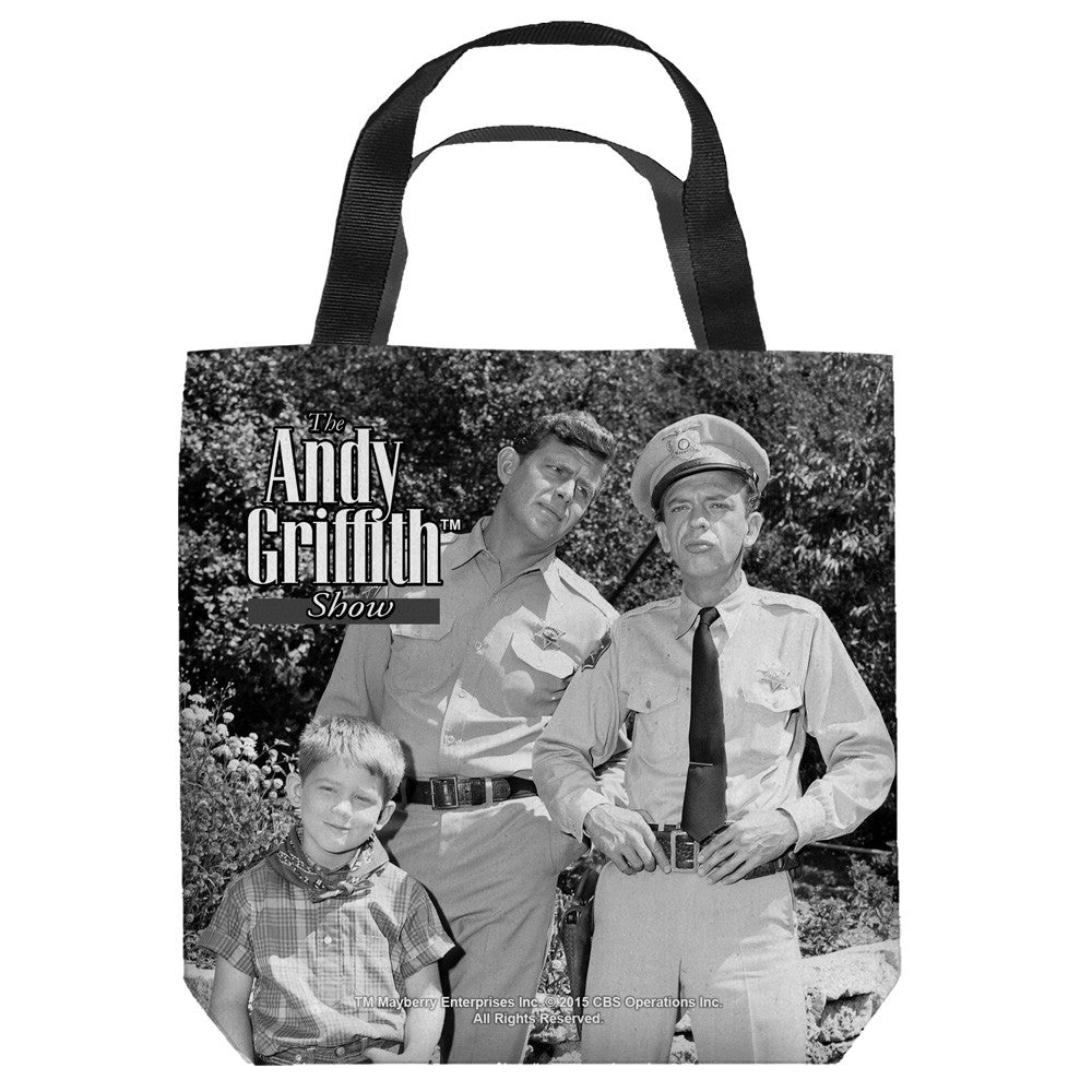 ANDY GRIFFITH-LAWMEN - TOTE BAG - 16x16
