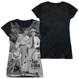Junior Cap Sleeve 100% Poly Black Back