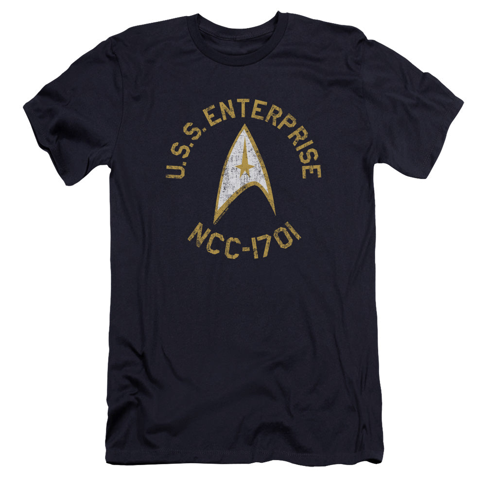 Star Trek/collegiate-premuim Canvas Adult Slim Fit 30/1-navy