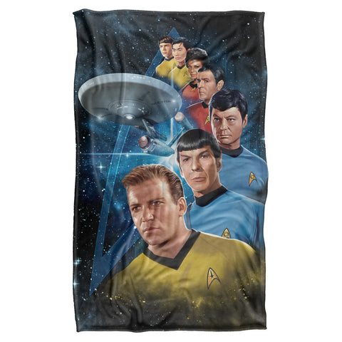 Star Trek/among The Stars-silky Touch Blanket-white