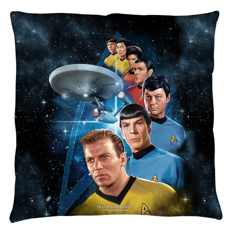 Star Trek/among The Stars - Throw Pillow