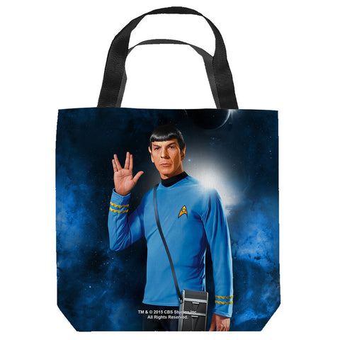 STAR TREK-SPOCK - TOTE BAG - 18x18