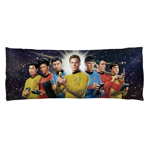 STAR TREK-ORIGINAL CREW - MICROFIBER BODY PILLOW - 18x54