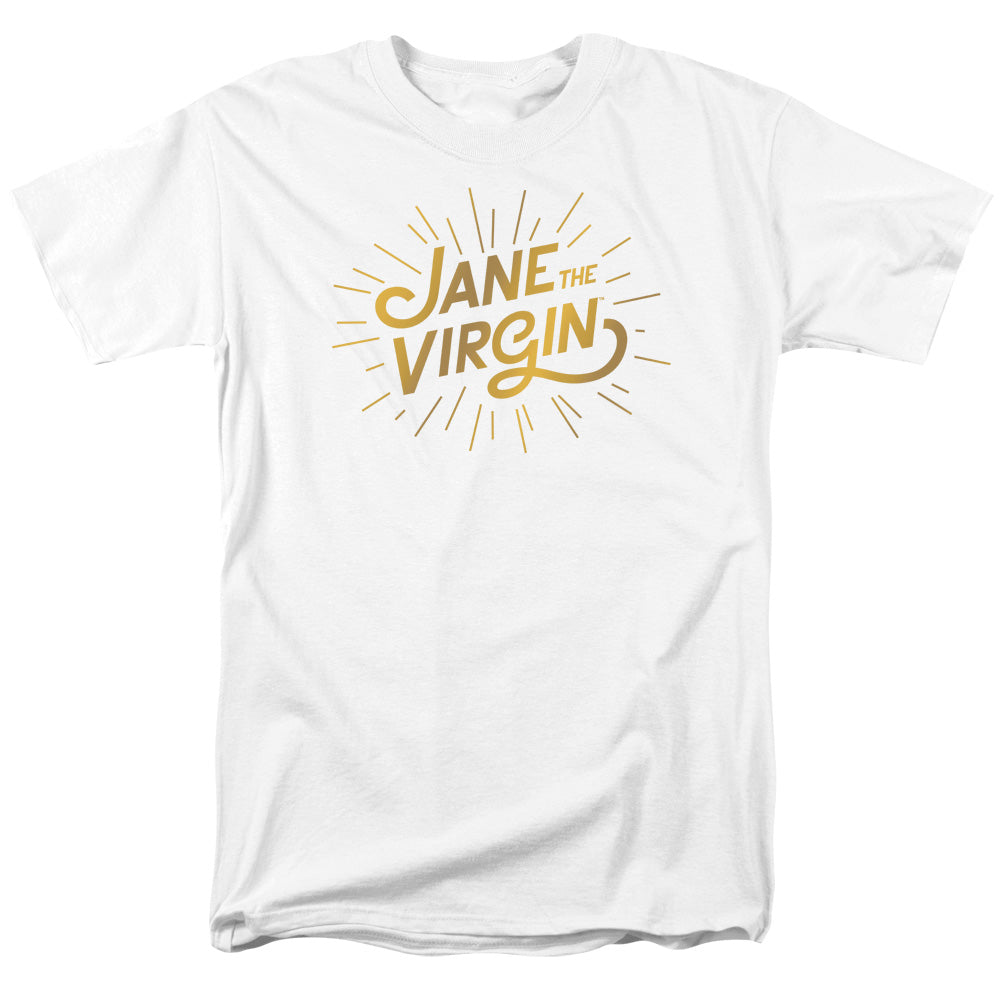Jane The Virgin/golden Logo-s/s Adult 18/1 - White