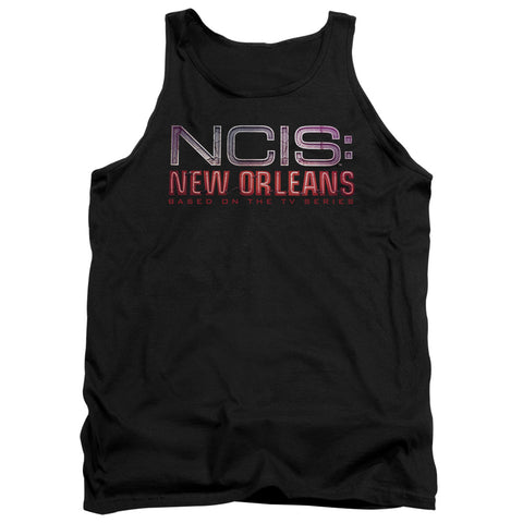 Ncis:new Orleans/neon Sign-adult Tank-black