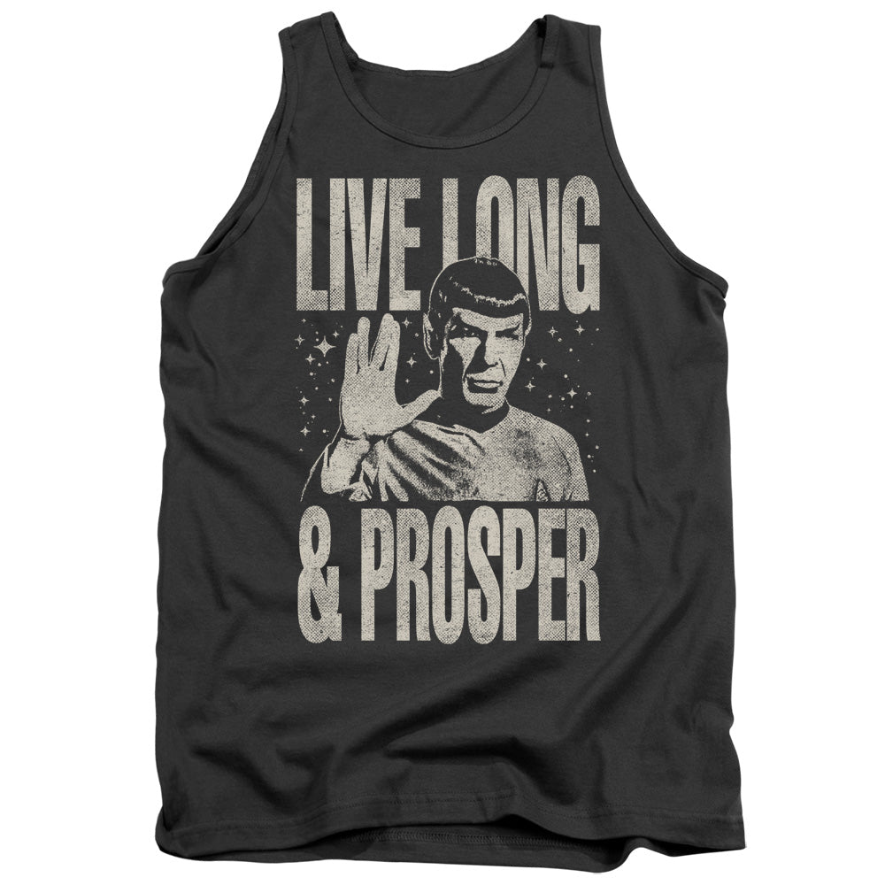 Star Trek/prosper-adult Tank-charcoal