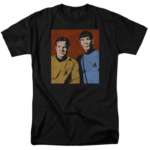 Star Trek/friends-s/s Adult 18/1-black