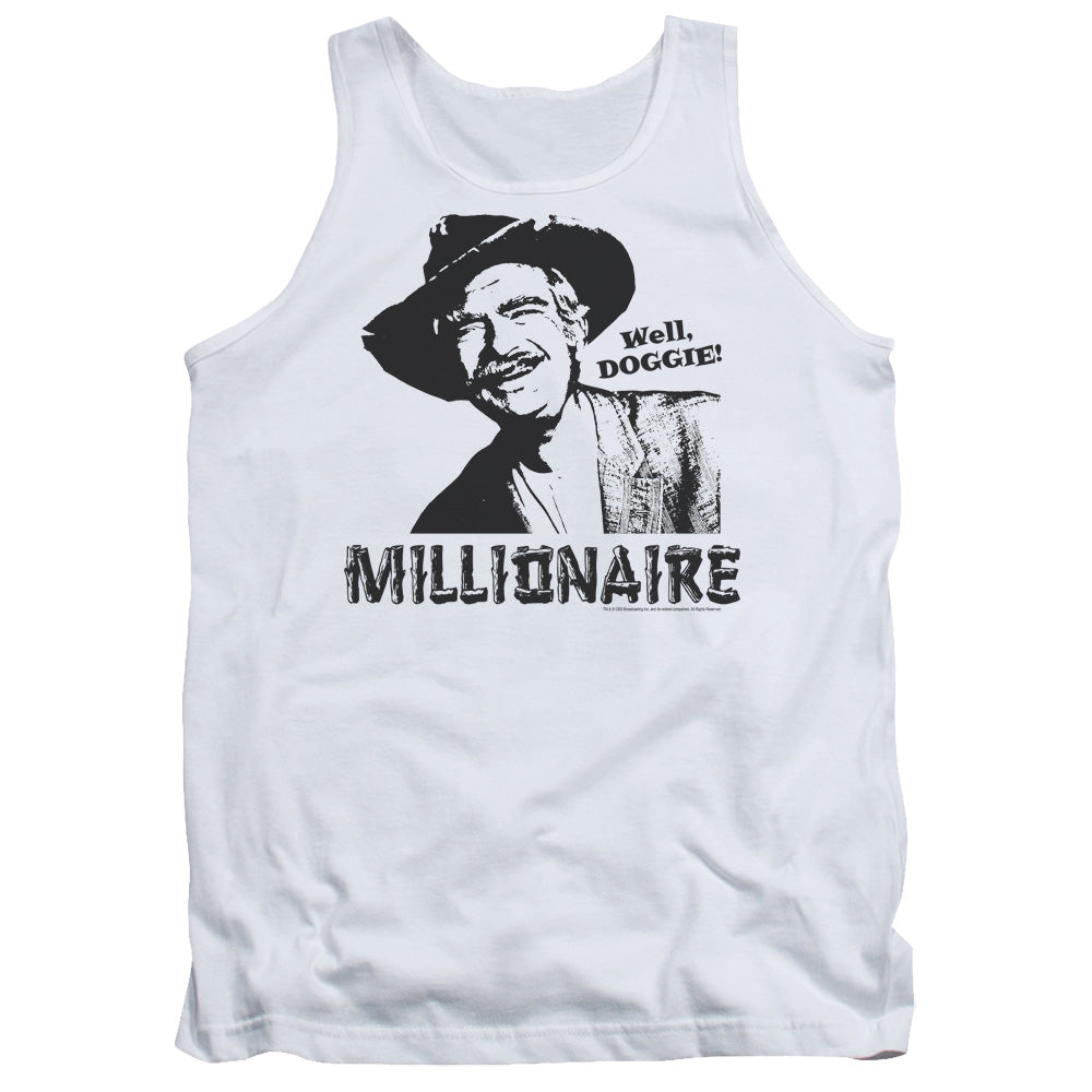 Beverly Hillbillies/millionaire - Adult Tank - White