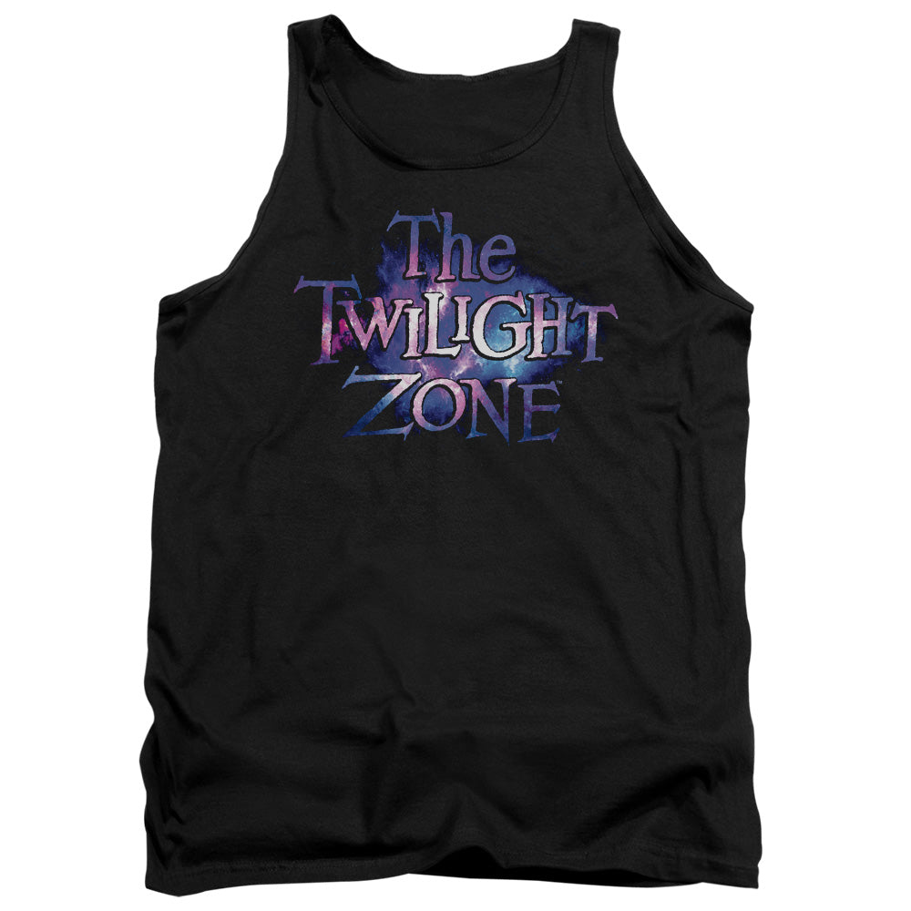 Twilight Zone/twilight Galaxy-adult Tank-black