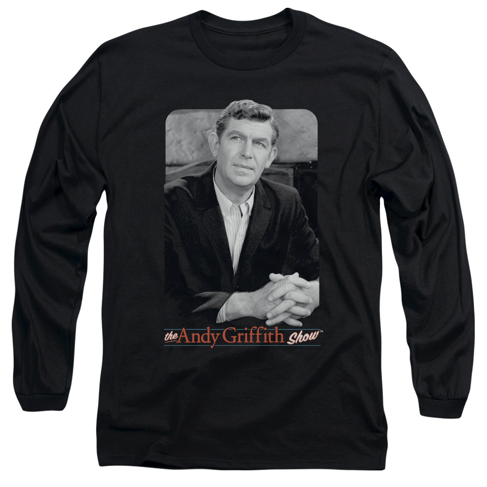 Andy Griffith/classic Andy-l/s Adult 18/1-black