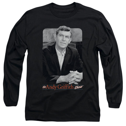 Andy Griffith/classic Andy-l/s Adult 18/1-black