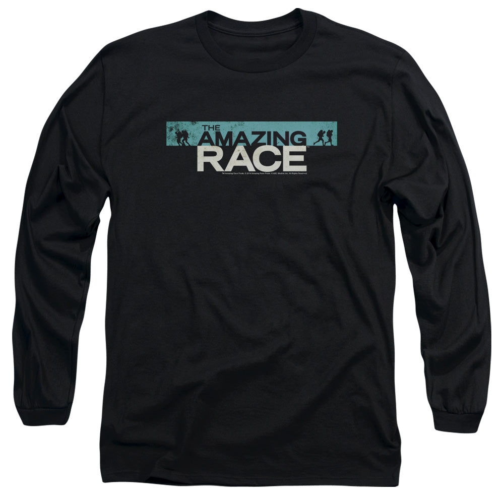Amazing Race/bar Logo-l/s Adult 18/1-black