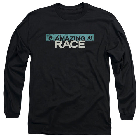 Amazing Race/bar Logo-l/s Adult 18/1-black