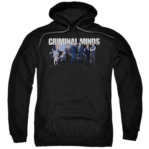 Criminal Minds/season 10 Cast-adult Pull-over Hoodie-black