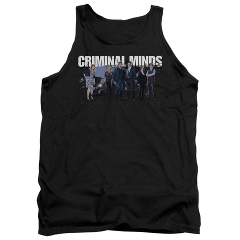 Criminal Minds/season 10 Cast-adult Tank-black