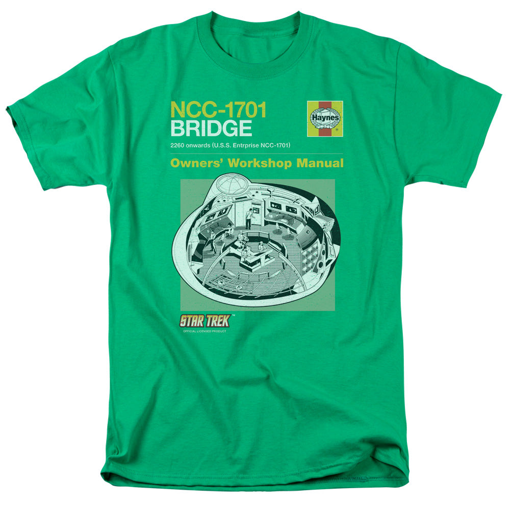 Star Trek/bride Manual-s/s Adult 18/1-kelly Green