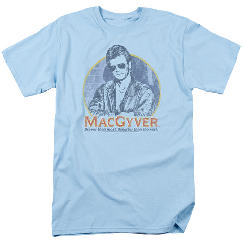 Macgyver/title-s/s Adult 18/1-light Blue