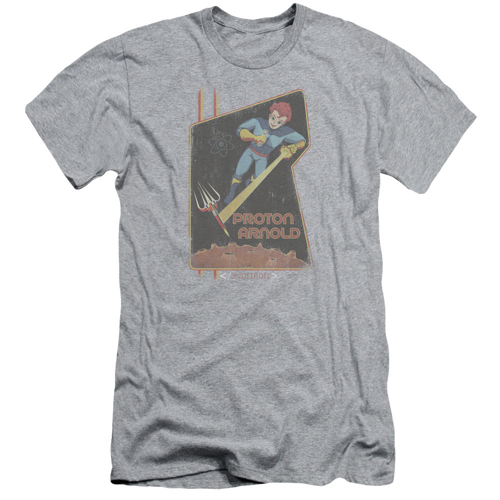 Scorpion/proton Arnold Poster-s/s Adult 30/1-athletic Heather
