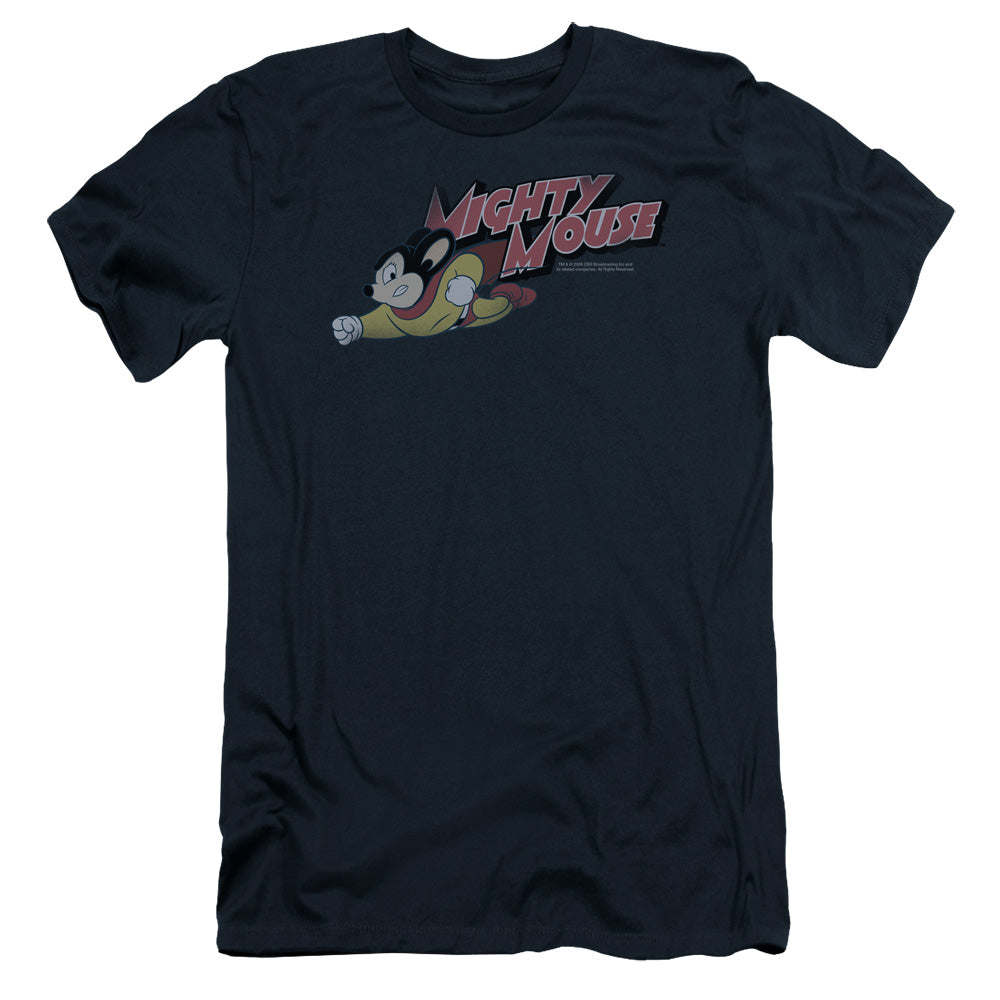Mighty Mouse/mighty Retro - S/s Adult 30/1 - Navy