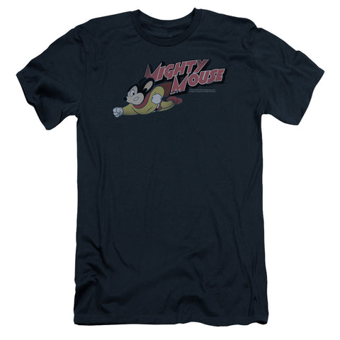 Mighty Mouse/mighty Retro - S/s Adult 30/1 - Navy