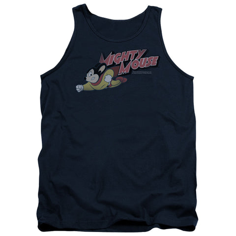 Mighty Mouse/mighty Retro - Adult Tank - Navy