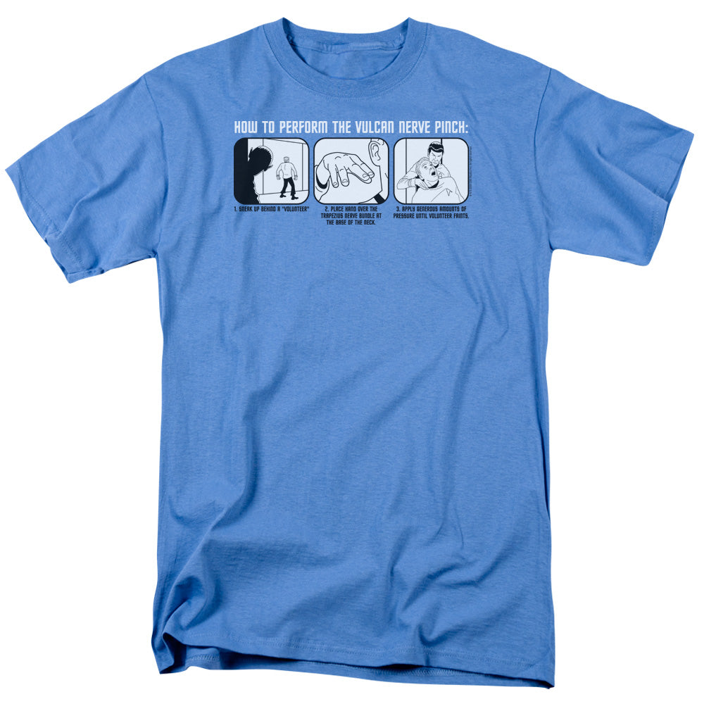 St:original/vulcan Nerve Pinch - S/s Adult 18/1 - Carolina Blue