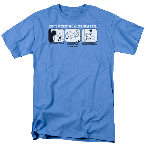 St:original/vulcan Nerve Pinch - S/s Adult 18/1 - Carolina Blue