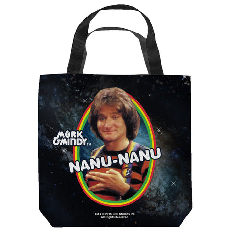MORK & MINDY-MORK - TOTE BAG - 18X18