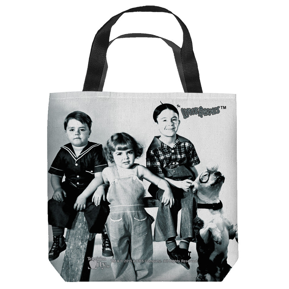 LITTLE RASCALS-THE GANG - TOTE BAG - 9x9