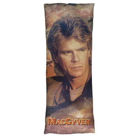 MACGYVER-TOOLS OF THE TRADE - MICROFIBER BODY PILLOW - 18x54