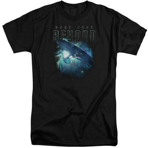 Star Trek Beyond/voyage-s/s Adult Tall 18/1-black