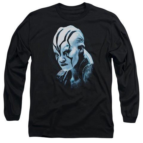 Star Trek Beyond/jaylah Burst-l/s Adult 18/1-black