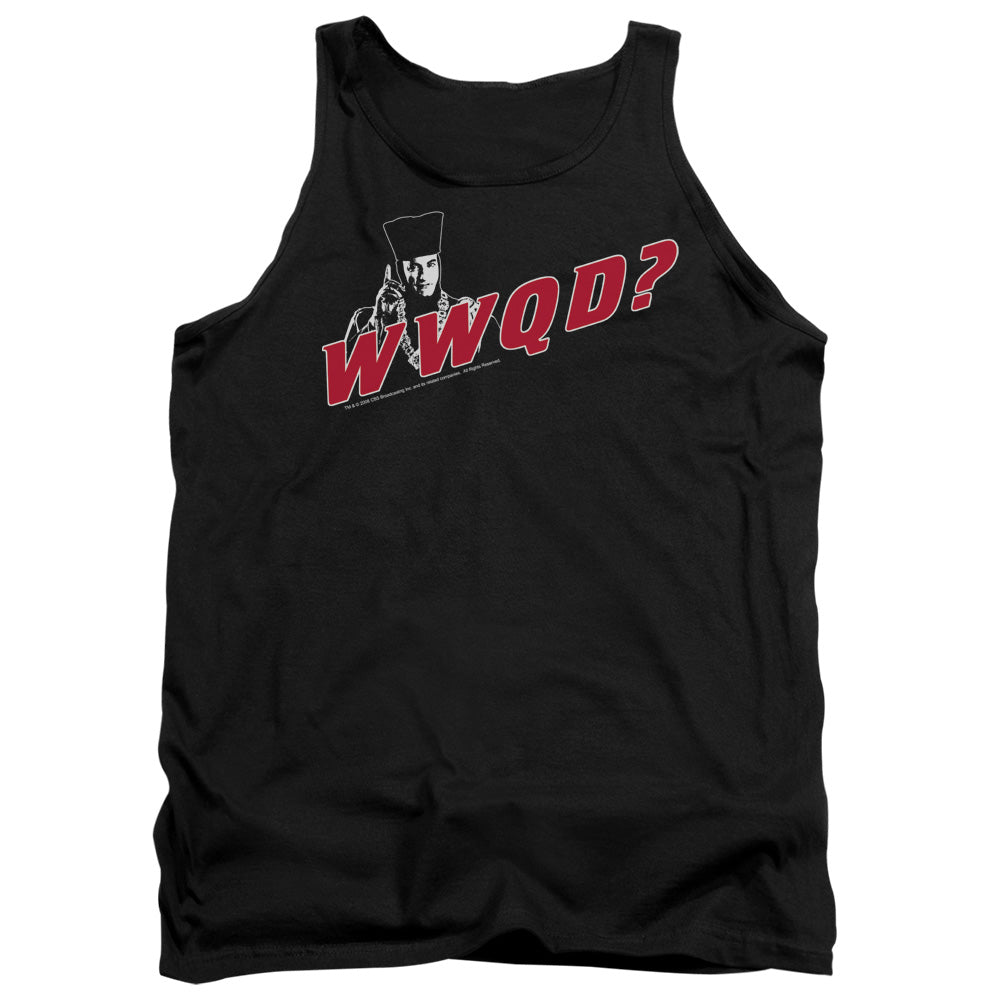 Star Trek/wwqd - Adult Tank - Black