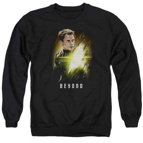 Star Trek Beyond/chekov Poster-adult Crewneck Sweatshirt-black